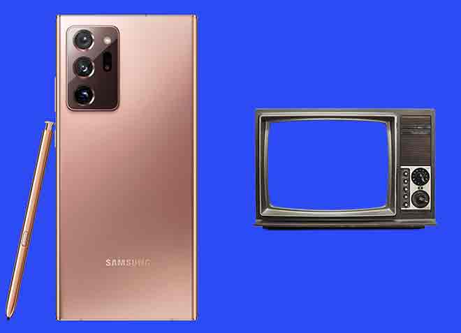 Как подключить Samsung Galaxy Note 20 к телевизору, монитору или проектору