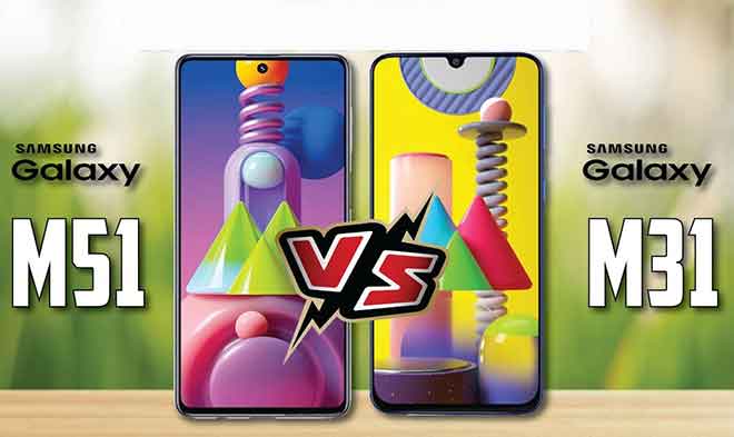 Samsung Galaxy M51 против Samsung Galaxy M31 – в чем различия