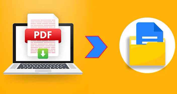 Как загрузить PDF в Google Документы