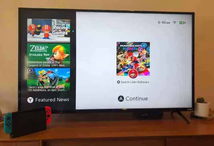 Nintendo Switch не подключается к телевизору, исправлено